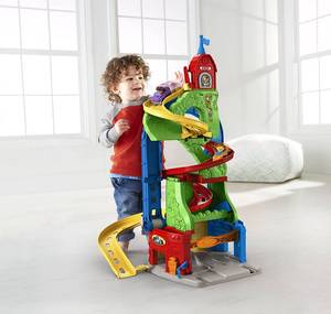 lot 41 image: Fisher People Little People Sit N Stand Skyway Playset