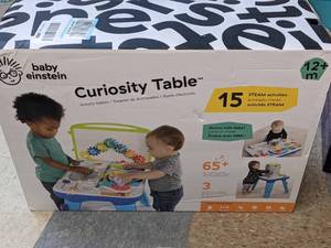 lot 69 image: Baby Einstein Curiosity Table Activity Station with Lights and Melodies