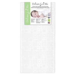 lot 24 image: Dream on Me Sweet Dreams 88 Coil Spring Crib and Toddler Bed 6 Mattress