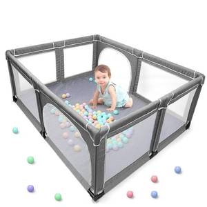 lot 231 image: YOBEST Baby Playpen, Extra Large Playard