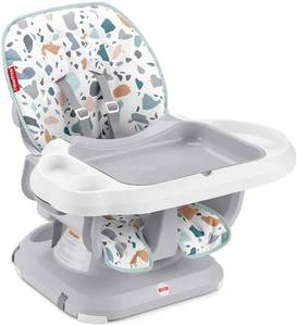 lot 35 image: Fisher-Price SpaceSaver High Chair - Pacific Pebble, Infant-to-Toddler Dining Chair