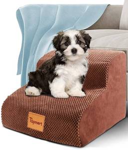 Topmart High Density Foam Pet Steps, 2 Tiers,11.8 High