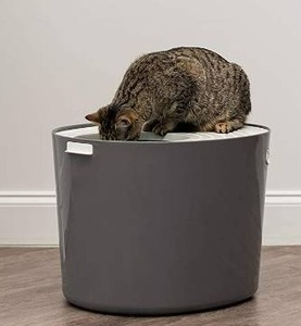 IRIS Top Entry Cat Litter Box