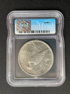 1934-D Peace Dollar AU55