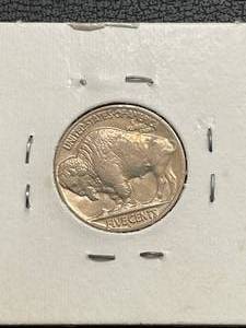 1934-D Buffalo Nickel Light Toning