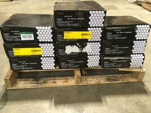 Lot of 10 cases Calcatta 2 x 2 Hexagon Porcelain Mosaic Tile in White not used