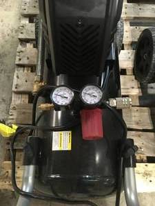 Lot of 2 Husky Air Compressors  used in working condition see pictures