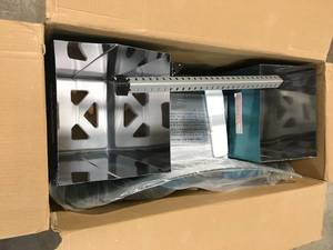 30 in. 343 CFM Convertible Island Mount Range Hood in Stainless Steel with LEDs, Touch Panel and Carbon Filters open box customer returns see pictures