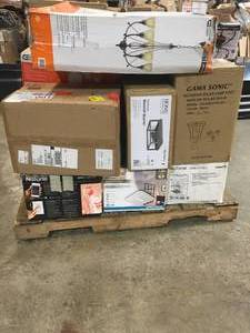 Pallet with assorted Lightning  various kinds open box customer returns various conditions