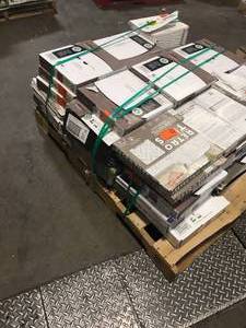 Pallet of assorted Flooring various models see pictures