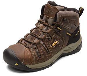lot 701 image: KEEN Mens Steel Toe Non Slip Work Boot Flint 2 Mid Size 15 Model 1023228D