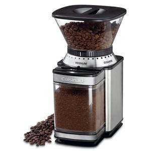 lot 25 image: Cuisinart Supreme Grind 8 oz. Burr Coffee Grinder Model DBM-8