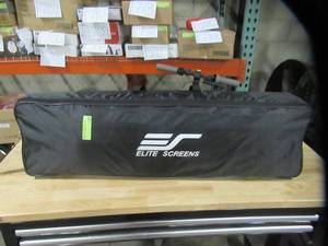lot 19 image: Elite Screens Yard Master 2 Outdoor Indoor Projector Screen Model OMS120H2