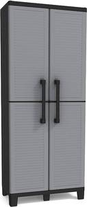 lot 35 image: Keter Plastic Freestanding Cabinet With 4-Shelves Model 249624