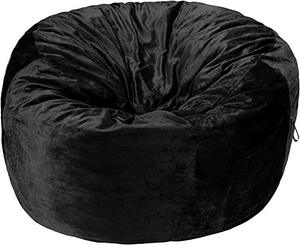 lot 32 image: Amazon Basics Memory Foam Filled Bean Bag Chair with Microfiber Cover (Unsure Of Exact Size) Model AMZBSC-4BB-CF03