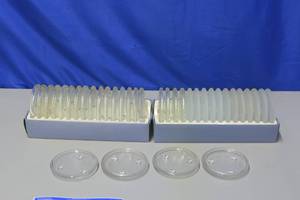 lot 68 image: Glass stands for banquet or cupcakes