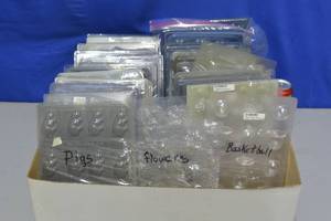lot 98 image: Multiple candy Molds