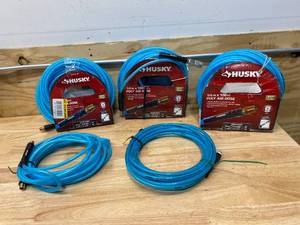 lot 116 image: HUSKY Lot of 5-  Air Hoses