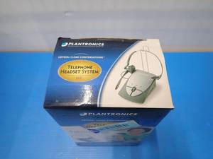 Plantronics&nbspS12 Corded Telephone Headset System 64703-03  tested w warranty