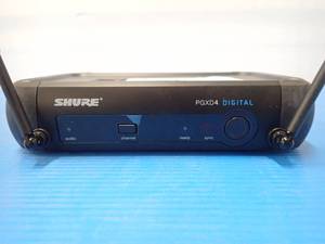Shure&nbspPGXD4 Digital Wireless Receiver  Does not include cables  tested w warranty