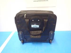 Targus heavy duty business travel briefcase with wheels and extendable handle