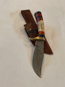 Custom Damascus Steel Knife