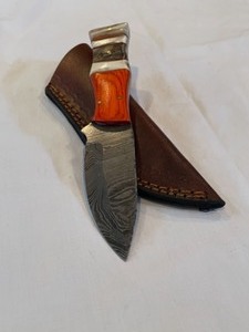 Custom Damascus Steel Knife