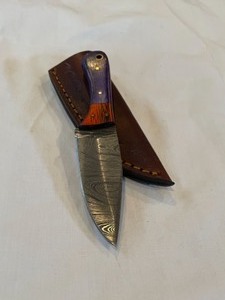 Custom Damascus Steel Knife