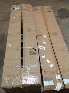 Lot of Husky cabinets open boxes not inspeted customer returns may have damaged see pictures