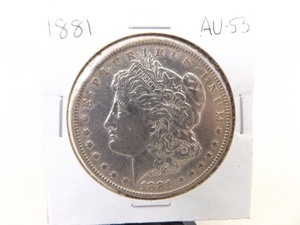 1881 Morgan Silver Dollar