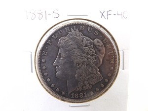1881-S Morgan Silver Dollar