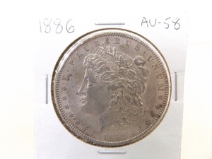 1886 Morgan Silver Dollar