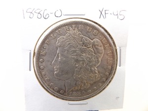 1886-O Morgan Silver Dollar