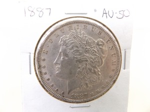 1887 Morgan Silver Dollar