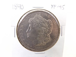 1890 Morgan Silver Dollar