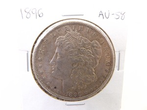 1896 Morgan Silver Dollar