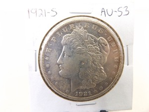 1921-S Morgan Silver Dollar