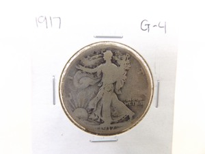 1917 Walking Liberty Half Dollar