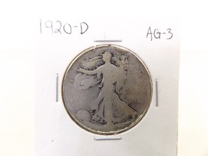 1920-D Walking Liberty Half Dollar