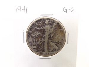 1941 Walking Liberty Half Dollar