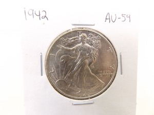 1942 Walking Liberty Half Dollar