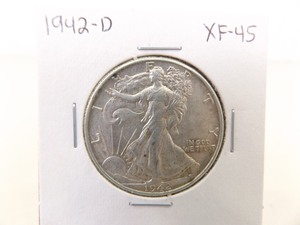1942-D Walking Liberty Half Dollar
