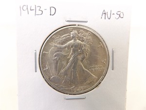 1943-D Walking Liberty Half Dollar
