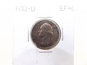1932-D Washington Quarter Dollar