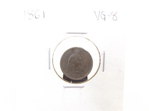 1861 Seated Liberty Half Dime