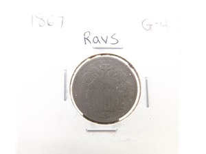 1867 Shield Nickel