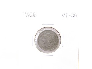 1866 Three Cent Nickel