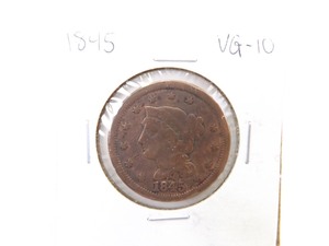 1845 Large Cent