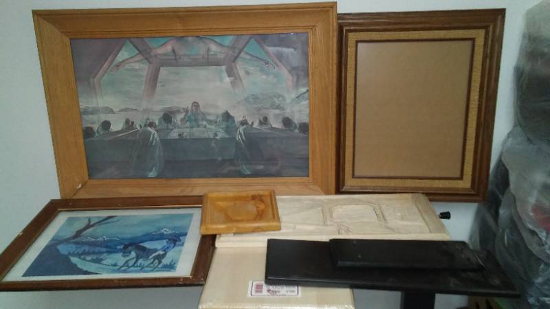lot 55 image: picture frames, craft boards and More.