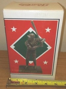 lot 173 image: Tony Olivia Cola Brass Figurine, Minnesota Twins, MLB, New Inbox- Rare.